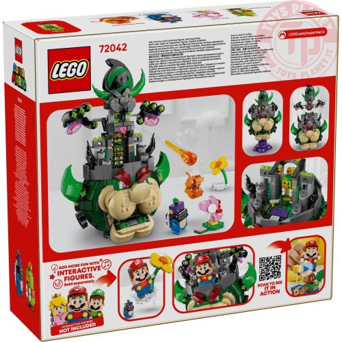 Principe Florian e Bowser castello LEGO SUPER MARIO 72042 LEGO