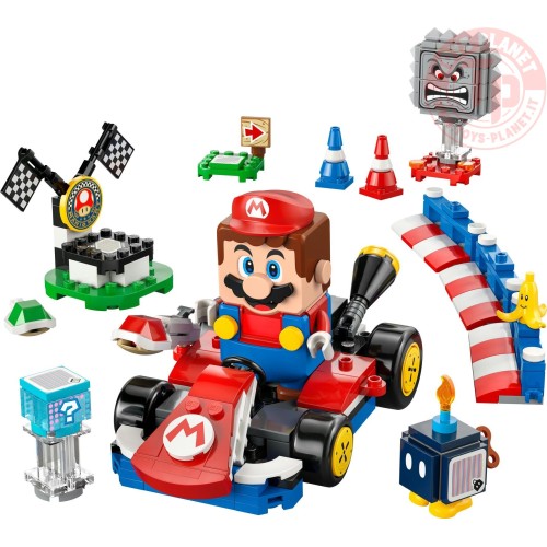 Mario Kart LEGO Mario interattivo e Kart standard LEGO SUPER MARIO 72043 LEGO