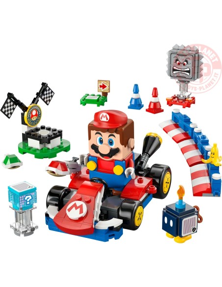 Mario Kart LEGO Mario interattivo e Kart standard LEGO SUPER MARIO 72043 LEGO