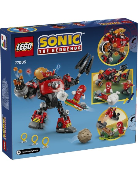 Knuckles vs. il Mech Egg Crusher del Dr. Eggman LEGO SONIC 77005 LEGO