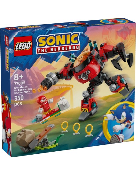Knuckles vs. il Mech Egg Crusher del Dr. Eggman LEGO SONIC 77005 LEGO
