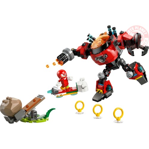Knuckles vs. il Mech Egg Crusher del Dr. Eggman LEGO SONIC 77005 LEGO