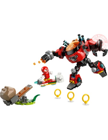 Knuckles vs. il Mech Egg Crusher del Dr. Eggman LEGO SONIC 77005 LEGO
