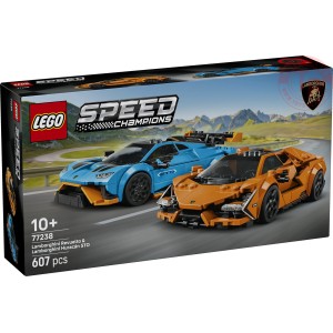 Lamborghini Revuelto e Huracán STO LEGO SPEED CHAMPIONS 77238 LEGO