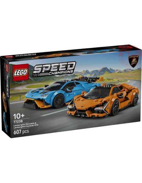 Lamborghini Revuelto e Huracán STO LEGO SPEED CHAMPIONS 77238 LEGO