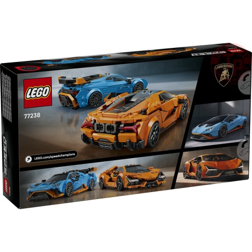 Lamborghini Revuelto e Huracán STO LEGO SPEED CHAMPIONS 77238 LEGO