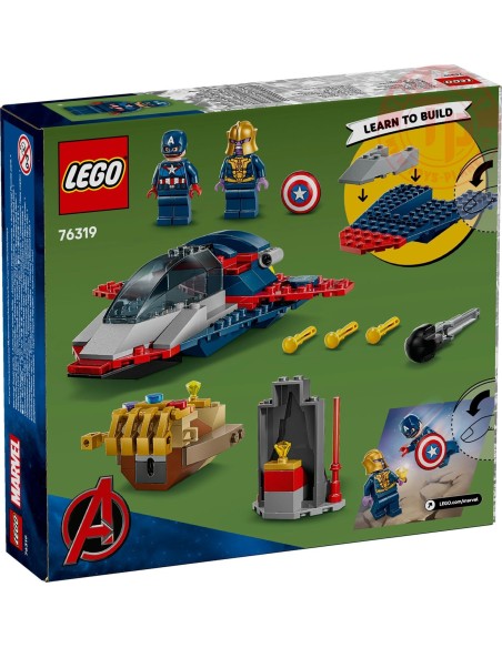 Captain America contro Thanos LEGO MARVEL 76319 LEGO