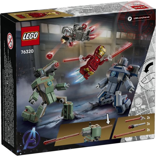 Iron Man e War Machine contro i droni di Hammer LEGO MARVEL 76320 LEGO