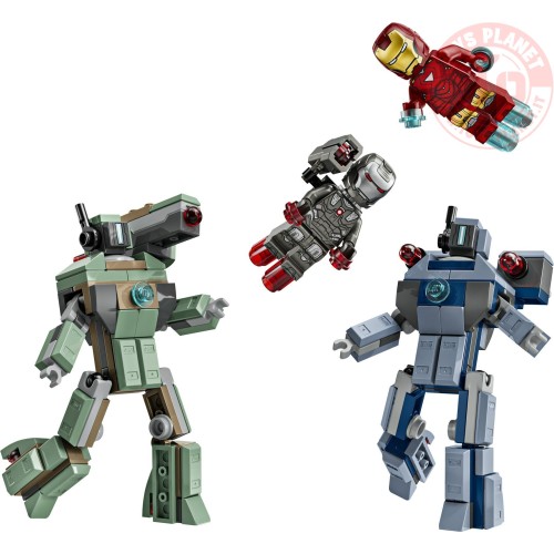 Iron Man e War Machine contro i droni di Hammer LEGO MARVEL 76320 LEGO