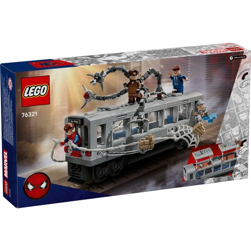Spider-Man contro Doc Ock: duello sul treno LEGO MARVEL 76321 LEGO