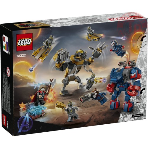 Avengers: Endgame Thor contro Chitauri LEGO MARVEL 76322 LEGO