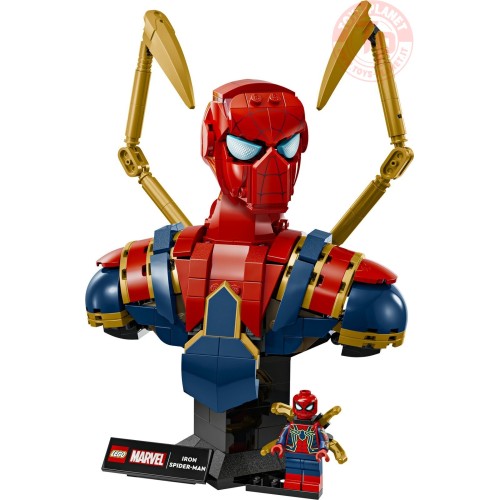 Busto di Iron Spider-Man LEGO MARVEL 76326 LEGO