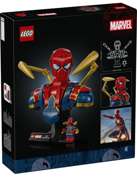 Busto di Iron Spider-Man LEGO MARVEL 76326 LEGO
