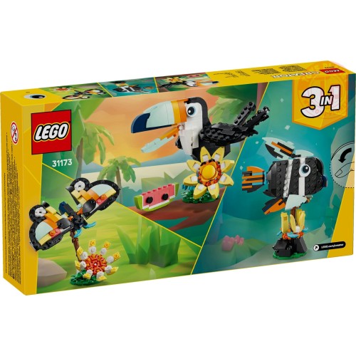 Animali selvatici: tucano tropicale LEGO CREATOR 31173 LEGO