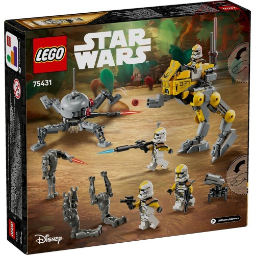 Battle Pack 327° Star Corps di Clone Troopers LEGO STAR WARS 75431 LEGO