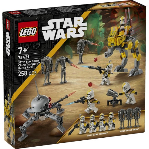 Battle Pack 327° Star Corps di Clone Troopers LEGO STAR WARS 75431 LEGO