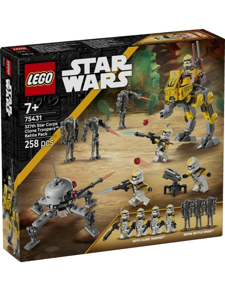 Battle Pack 327° Star Corps di Clone Troopers LEGO STAR WARS 75431 LEGO
