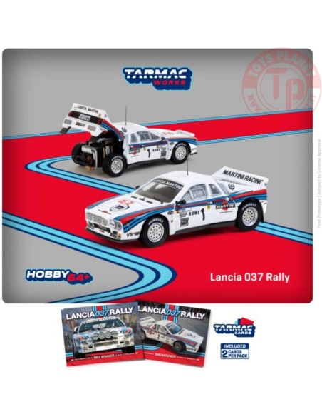 1/64 Lancia 037 Rally N1 - Rally di Montecarlo 1983 TARMAC 64P-TL002-83RMC01 TARMAC WORKS