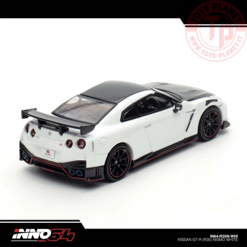 1/64 NISSAN GT-R (R35) NISMO Bianco IN65-R35N-WHI INNO MODELS
