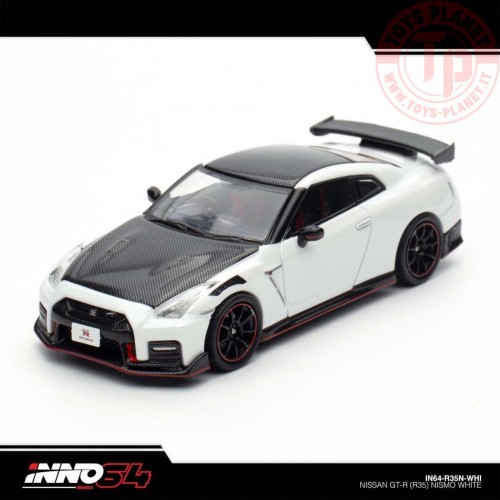 1/64 NISSAN GT-R (R35) NISMO Bianco IN65-R35N-WHI INNO MODELS