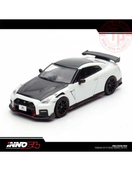 1/64 NISSAN GT-R (R35) NISMO Bianco IN65-R35N-WHI INNO MODELS