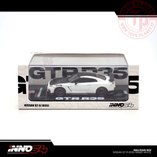1/64 NISSAN GT-R (R35) NISMO Bianco IN65-R35N-WHI INNO MODELS