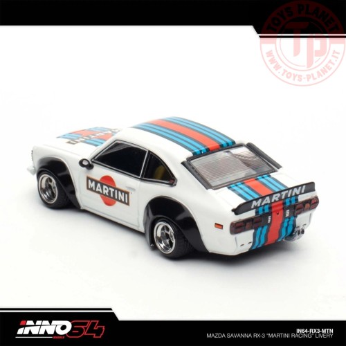 1/64 Mazda Savanna Rx3 Martini IN64-RX3-MTN INNO MODELS