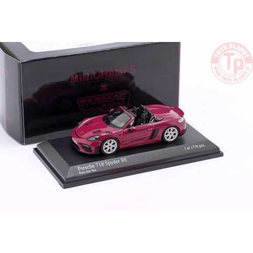 1/64 Porsche 718 (982) Spyder RS 2023 Ruby Star Neo MINICHAMPS 643064004 MINICHAMPS 1:64