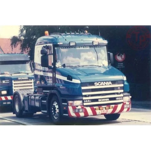 Scania T144-460 with 3-axle tipper Demets TEKNO 86534 TEKNO