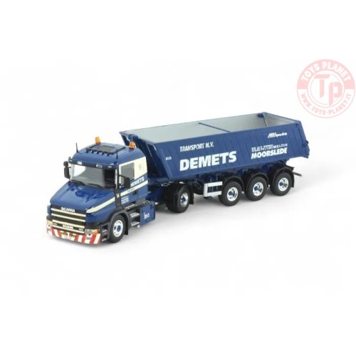 Scania T144-460 with 3-axle tipper Demets TEKNO 86534 TEKNO