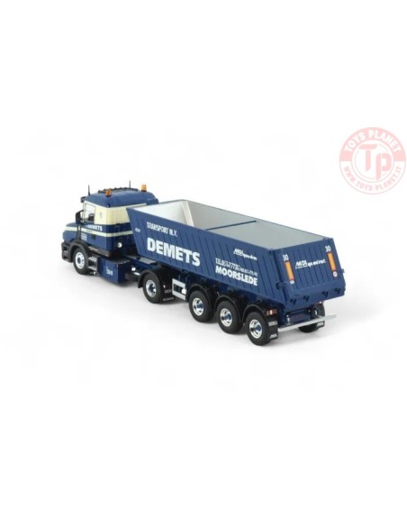 Scania T144-460 with 3-axle tipper Demets TEKNO 86534 TEKNO