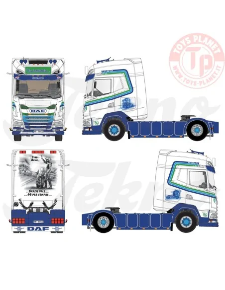 DAF XG+ 4x2 HP Transped TEKNO 87003 TEKNO DAF XG+ 4x2 HP Transped TEKNO 87003 TEKNO