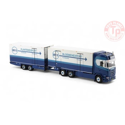 Scania Next Gen S590 motorwagen met 2-assige wipkar Michel van der Poel RVE TEKNO 86493 TEKNO