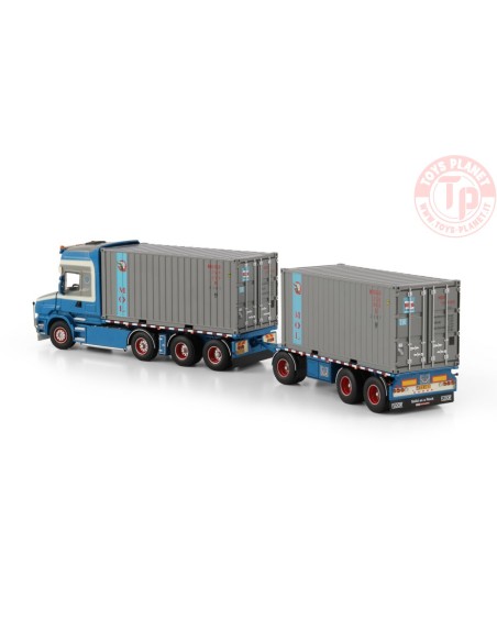 SCANIA 4 SERIES TORPEDO TOPLINE 8X2 TRASPORTO CONTAINER WTB - W.Willemstein & Zn WSI 01-4469 WSI MODELS SCANIA 4 SERIES TORPEDO TOPLINE 8X2 TRASPORTO CONTAINER WTB - W.Willemstein & Zn WSI 01-4469 WSI MODELS