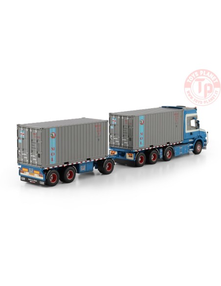 SCANIA 4 SERIES TORPEDO TOPLINE 8X2 TRASPORTO CONTAINER WTB - W.Willemstein & Zn WSI 01-4469 WSI MODELS SCANIA 4 SERIES TORPEDO TOPLINE 8X2 TRASPORTO CONTAINER WTB - W.Willemstein & Zn WSI 01-4469 WSI MODELS