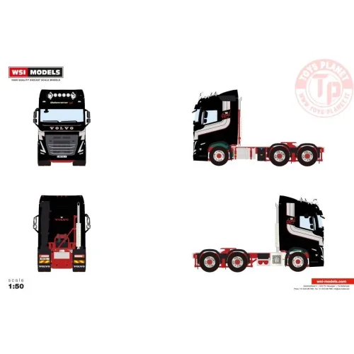 VOLVO FH5 GLOBETROTTER 6X4 Royal Edition WSI 01-4692 WSI MODELS