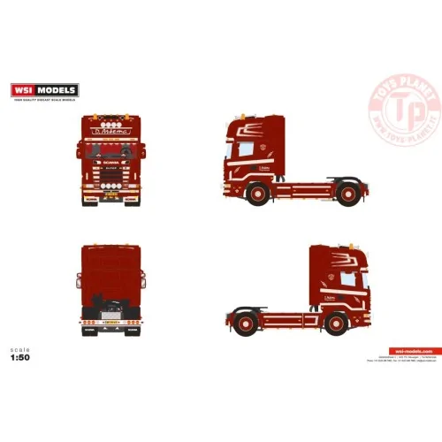 SCANIA 4 SERIES TOPLINE 4X2 D. Arkema WSI 01-4739 WSI MODELS