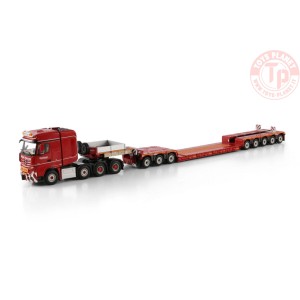 MERCEDES-BENZ ACTROS MP5 SLT BIG SPACE 8X4 EURO PX LOW LOADER - 8 AXLE + DOLLY - 3 AXLE Nooteboom Red Line WSI 6073371 WSI MO...