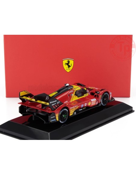 1/43 FERRARI 499P 3.0L TURBO V6 TEAM FERRARI AF CORSE N 50 WINNER 24h LE MANS 2024 FUOCO - MOLINA - NIELSEN CON VETRINA BURAG... 1/43 FERRARI 499P 3.0L TURBO V6 TEAM FERRARI AF CORSE N 50 WINNER 24h LE MANS 2024 FUOCO - MOLINA - NIELSEN CON VETRINA BURAG...