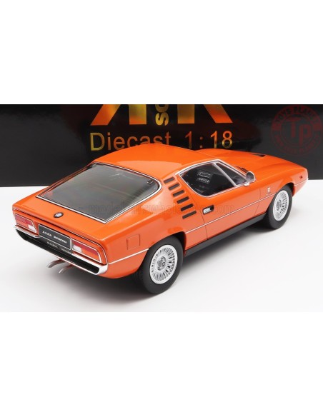 1/18 ALFA ROMEO MONTREAL 1970 BLACK INTERIOR ORANGE KKDC180383 KK-SCALE 1/18 ALFA ROMEO MONTREAL 1970 BLACK INTERIOR ORANGE KKDC180383 KK-SCALE