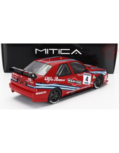 1/18 Alfa Romeo GTA D2 Superturismo Martini N4 Winner 1992 Monza Race-1 Alessandro Nannini MITICA100060 MITICA 1/18 Alfa Romeo GTA D2 Superturismo Martini N4 Winner 1992 Monza Race-1 Alessandro Nannini MITICA100060 MITICA