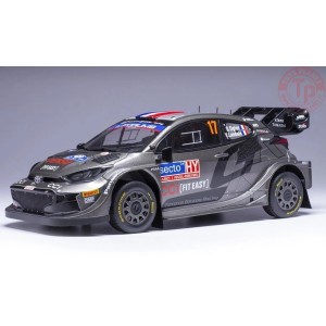 1/18 TOYOTA GR YARIS WRC N.17 RALLY FINLAND 2024 OGIER-LANDAIS IXO 18RMC216 IXO MODELS