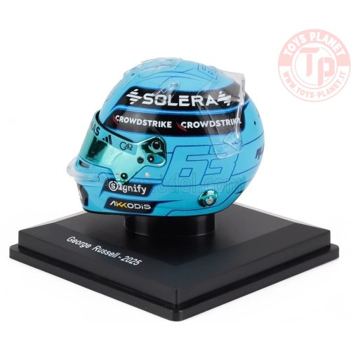 1/5 CASCO GEORGE RUSSELL MERCEDES F1 TEAM 2025 SPARK 5HF185 CASCHI PILOTI 1/5