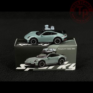 1/64 PORSCHE 911 DAKAR 3.0 2023 SHADE GREEN SPARK YO64016 SPARK 1:64