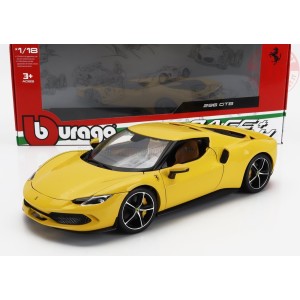 1/18 FERRARI 296 GTB HYBRID 830HP V6 2021 GIALLO 18-16018Y BURAGO