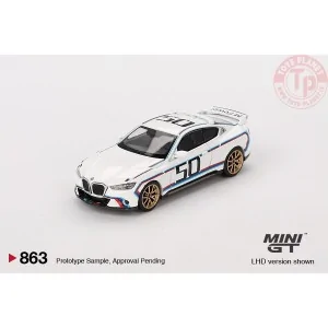 BMW M4 (G82) 3.0 CSL WHITE 2023 1:64 MGT00863-L MINI GT