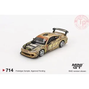 NISSAN SILVIA S15 TOP SECRET D1GP 1999 1:64 MGT00714-R MINI GT