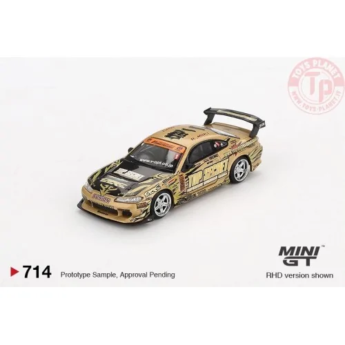 NISSAN SILVIA S15 TOP SECRET D1GP 1999 1:64 MGT00714-R MINI GT