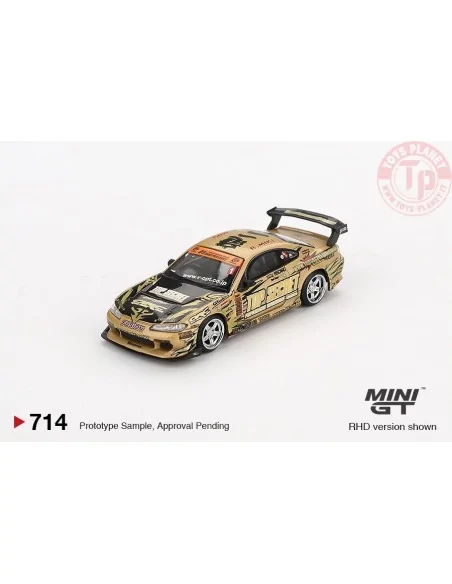 NISSAN SILVIA S15 TOP SECRET D1GP 1999 1:64 MGT00714-R MINI GT