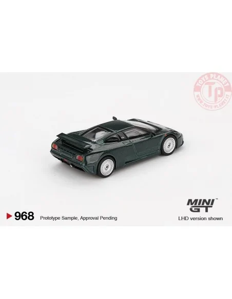 BUGATTI EB110 GT VERDE SCURO 1995 1:64 MGT00968-L MINI GT